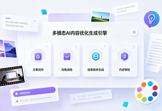 江南区AI智能内容优化创新 多模态生成技术丰富数字内容创作生态
