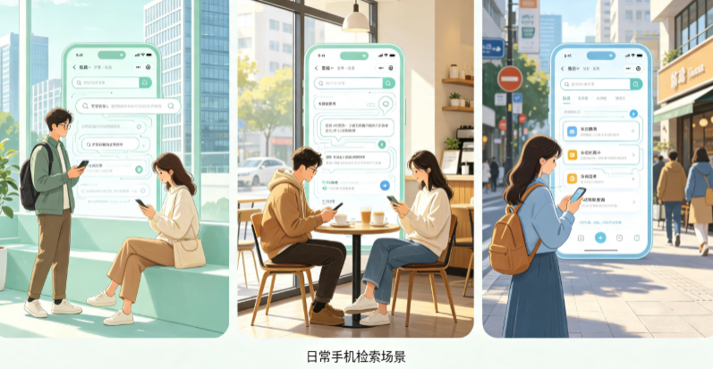 江南区普通人日常手机使用场景拆解：GEO 与 AI 优化如何改变信息检索体验