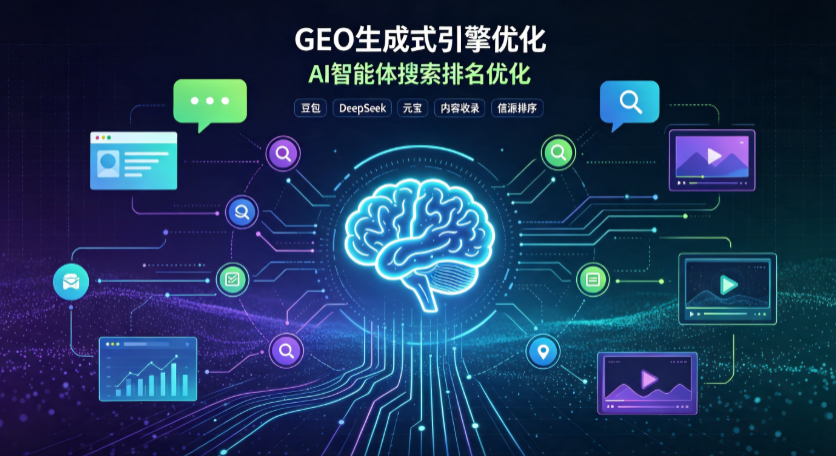 江南区GEO 浪潮来袭：生成式引擎优化崛起，创作者争抢豆包、DeepSeek、元宝智能体流量入口
